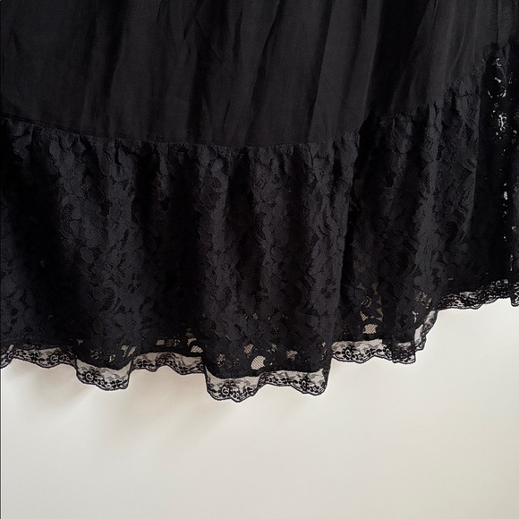 Anthropologie Mixed Lace Crochet Duster - Picture 8 of 11